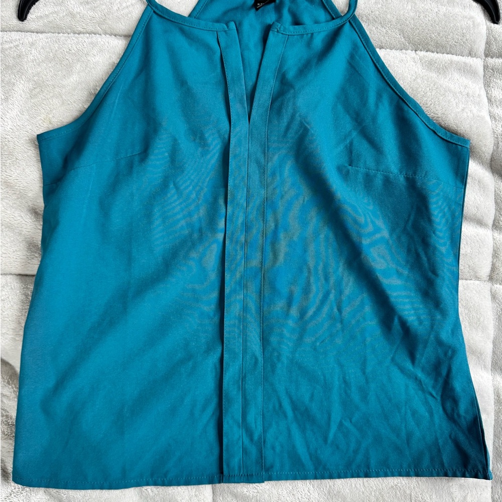 ⚠️Elegant Teal Sleeveless Blouse⚠️